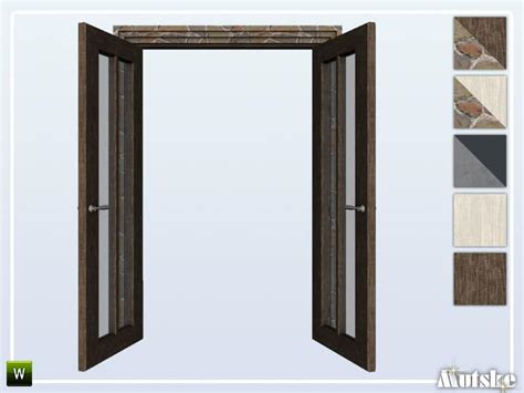 Wilmer Arch Door Glass Open 3×1 Mod Sims 4 Mod Mod For Sims 4