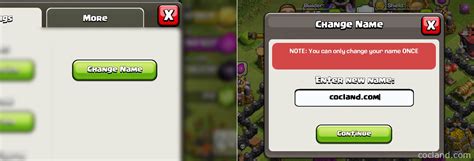 Some of us own the whole clans! How to change Clash of Clans name unlimitedly | CoCLand