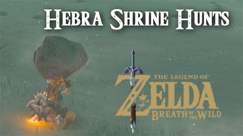 Hebra Shrine Hunts Legend Of Zelda Breath Of The Wild Part 23