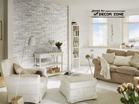 15 Living Room Designs With Stone Wall Panels