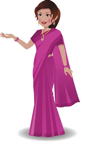Best Saree Illustrations Royalty Free Vector Graphics And Clip Art Istock