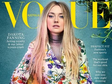 Dakota Fanning Vogue Australia February 2018 Thefashionspot