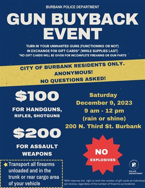 News Release - Anonymous Gun... - Burbank Police Department