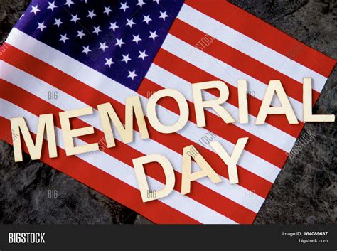Memorial Day Signage Image And Photo Free Trial Bigstock