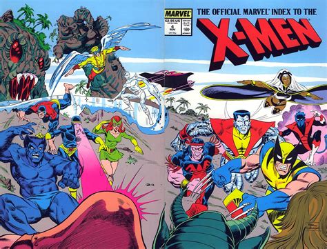 The Official Marvel Index To The X Men Vol 1 4 Marvel Database