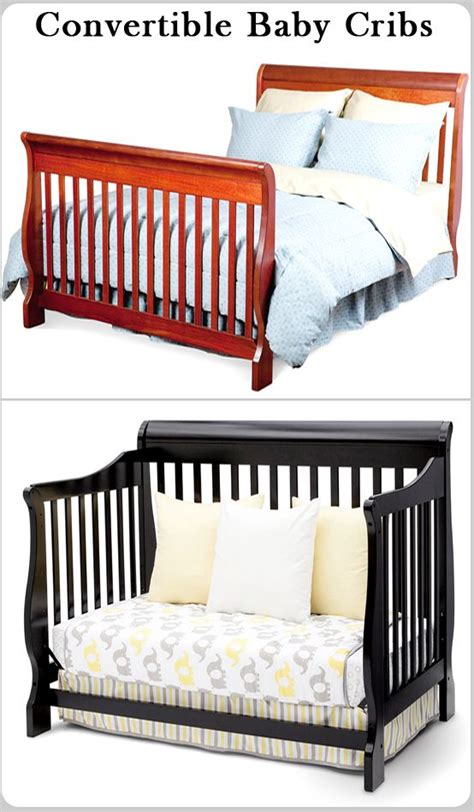 Apart from the color there are also different shapes. These cribs are converts to toddler bed, daybed and full ...