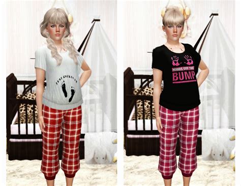 My Sims 3 Blog Maternity Tops By Ladoucesim