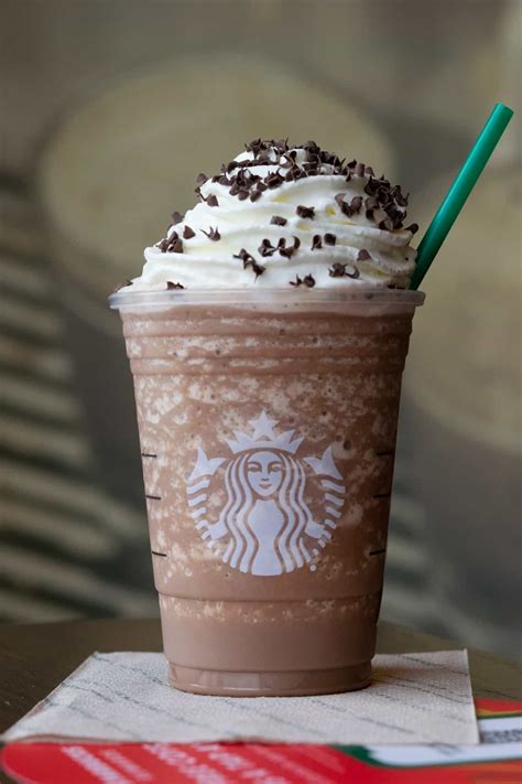 Starbucks Peppermint Mocha Frappuccino Drink Overview Grounds To Brew