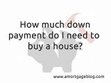 How Much For Mortgage Down Payment Images