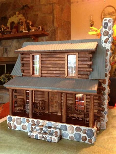 Log Cabin Dollhouse Kit Broodbox