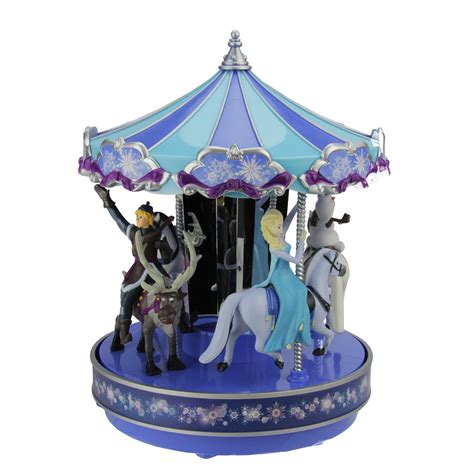 Mr Christmas Disney Frozen Animated Musical Carousel Decoration 11851