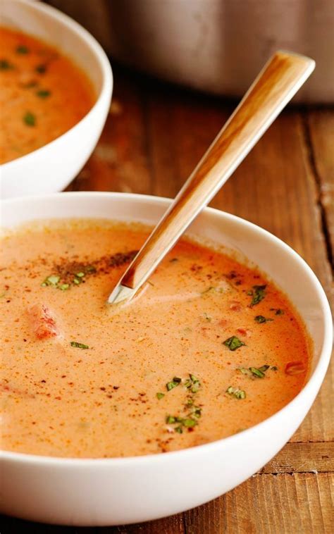 My previous recipe is a little tart for some tastes so i have developed this full flavour more rounded version. Best Tomato Soup Ever | Best tomato soup, Food network ...