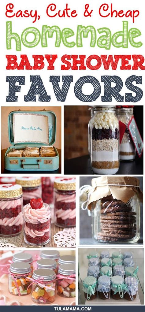 Easy Unique Baby Shower Favor Ideas To Fit Any Budget Homemade