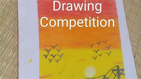 Drawing Competition At School பள்ளியில் ஓவிய போட்டி Youtube
