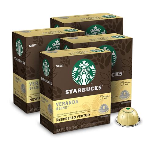 Buy Starbucks Coffee Capsules For Nespresso Vertuo Machines — Blonde