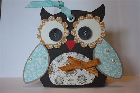 The Pursuit Of Stampiness Cute Owl T Box By Stampin Up And Me