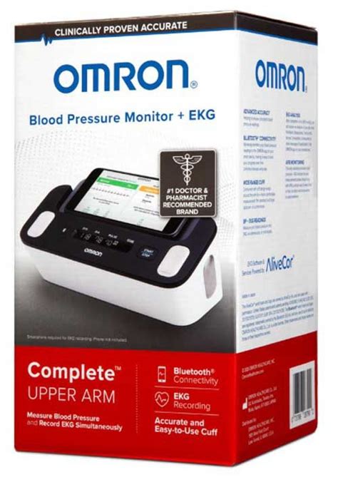 Omron Bp7900 Complete Wireless Upper Arm Blood Pressure Monitor Ekg
