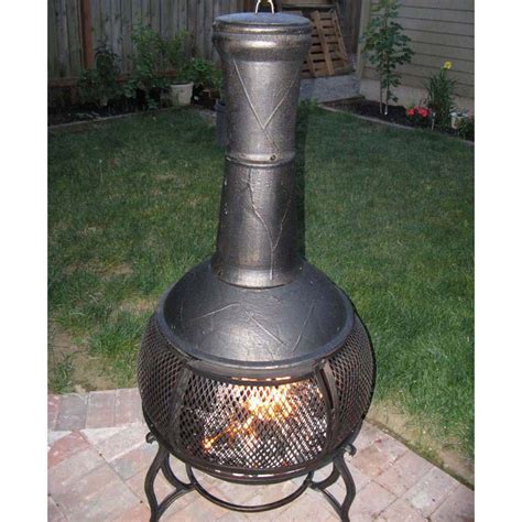 Using and maintaining a fire pit is easy as long as you exercise proper safety and caution. Wonderful Chiminea Fire Pit Lowes | Garden Landscape