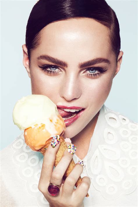 Marinet Matthee Model Beauty Images Beauty Photography Of Model Eating Ice Cream Junk Food By