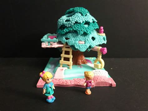 Vintage 1994 Polly Pocket Tree House One Figure Included Etsy