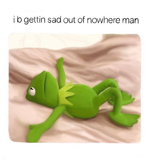 Sad Kermit Meme By Ebuttl On Deviantart