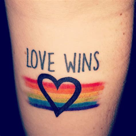 A Permanent Reminder Of Who You Are And What You Stand For A Pride Tattoo Is One Of The Most
