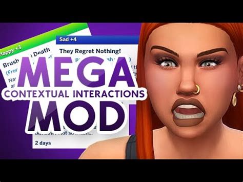 MEGA CONTEXTUAL INTERACTIONS MOD FOR THE SIMS 4 YouTube