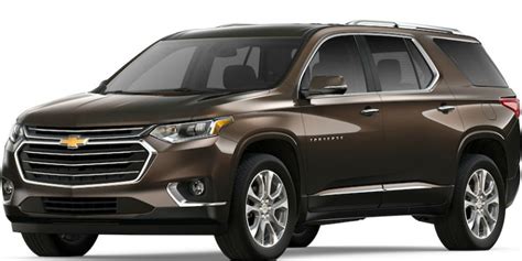 The 2018 chevrolet traverse is available in four interior colors. 2019 Chevy Traverse Colour Options