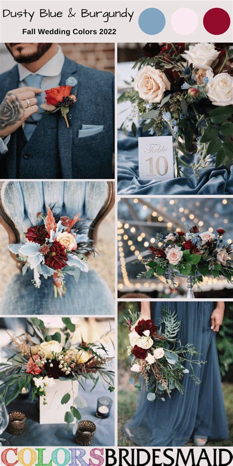 Best 8 Fall Wedding Color Palettes For 2022 Colorsbridesmaid