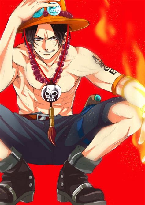 Portgas D Ace Anime Ace One Piece