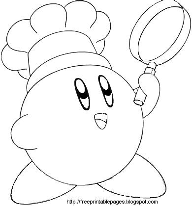 Coloring Cabin: Kirby Coloring Pages of Nintendo Kirby