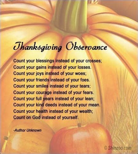 15 Heartwarming Thanksgiving Poems Holiday Vault