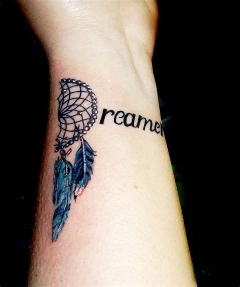 Dream Catcher Wrist Tattoos Small Dreamcatcher Tattoo On Wrist Dream