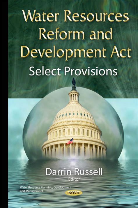 Water Resources Reform And Development Act Select Provisions Nova