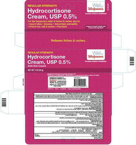 Hydrocortisone cream is used for various skin problems which are causing itching, irritation and swelling. Hydrocortisone Regular Strength (cream) Walgreen Company