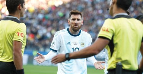 Conmebol Suspende Por 3 Meses A Messi Se Perderá El Partido Ante