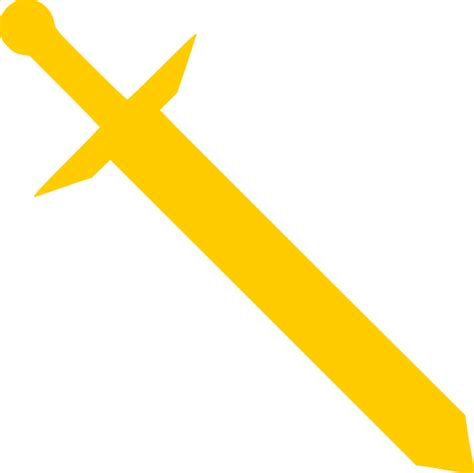 Gold Sword Clip Art At Clker Com Vector Clip Art Online Royalty Free