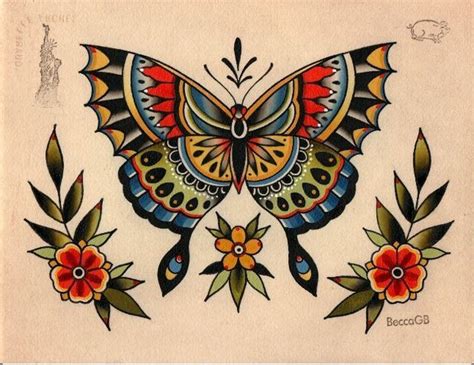 Pin By Chelsea Trappett On Tattoos Traditional Butterfly Tattoo Body