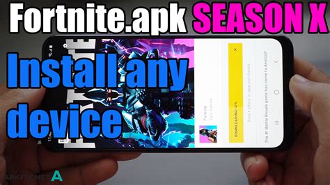 Fortniteapk Update Season X Install Any Android Devices Apk Fix