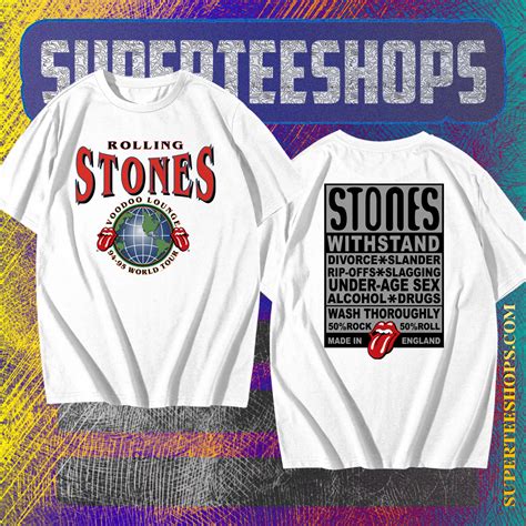 Rolling Stones Voodoo Lounge Tour Shirt Tpkj1