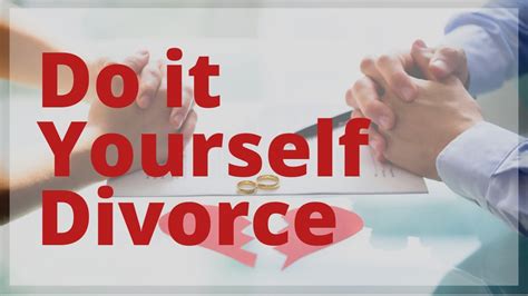 Do It Yourself Divorce Getting A Pro Se Divorce Youtube