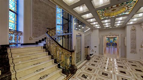 This 2400 Square Foot Mansion In Moscow Russia Is Lavishly Decorated With Opulent Russian