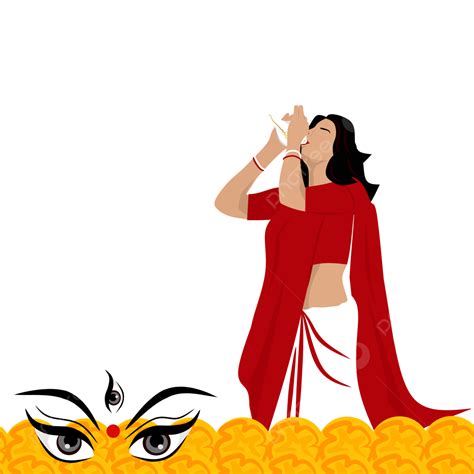 Durga Puja Clipart Durga Pink Graphics Transparent Clip Art My Xxx