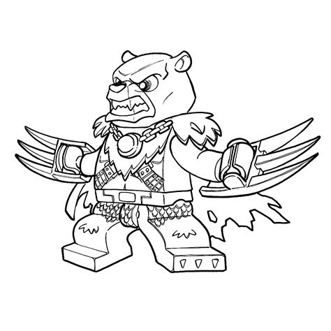 Lego Chima Coloring Pages 🖌 To Print And Color