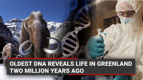 Oldest DNA Reveals Life In Greenland Two Million Years Ago YouTube