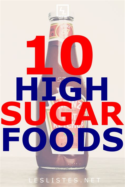 Top 10 High Sugar Foods That You Wouldn T Expect Artofit