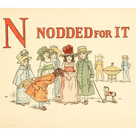 A Apple Pie 1886 N Nodded For It Poster Print By Kate Greenaway