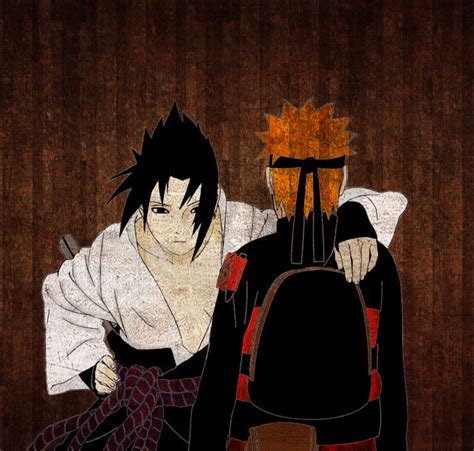 Naruto And Sasuke Banner By Thepeachtreeart On Deviantart