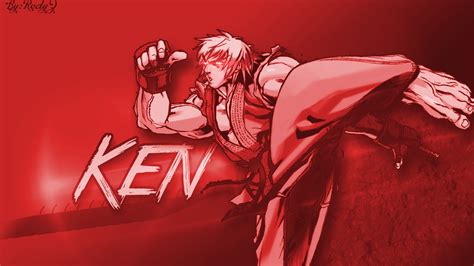 Ken Masters Street Fighter Wallpaper Desktop By Mrtghosty On Deviantart