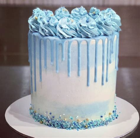 Baby Blue Signature Cake Sugar Whipped Cakes